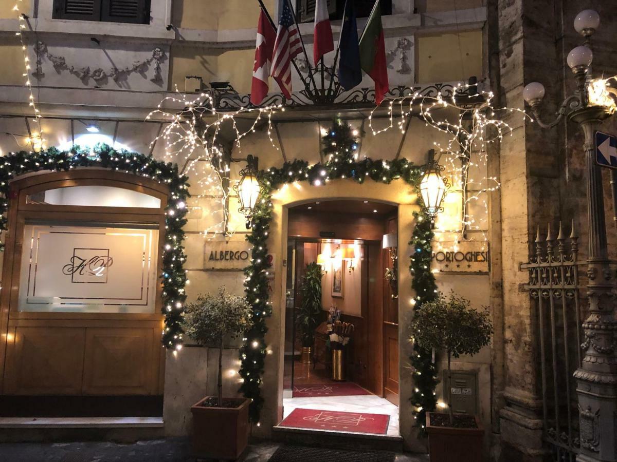 Hotel Portoghesi ローマ エクステリア 写真